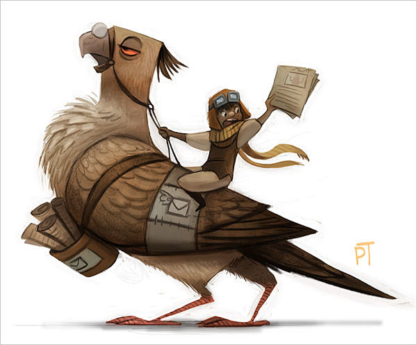 Piper Thibodeau可爱的卡通...