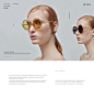 Mieu Eyewear : Mieu's original intention is to provide glasses of highly textured and sincere for customers, and hope to deliver a unique brand experience.In the process of design, as a result, I always adhere to such a criterion:how the interface matches