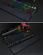 黑爵AK45光魔RGB电脑游戏机械键盘青轴黑轴茶轴吃鸡电竞有线顺丰-tmall.com天猫