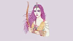 星座手绘_手绘插画_作者：黄楚茵Mia_插画艺术_十二星座之范冰冰系列_桌面壁纸_爱壁纸HD