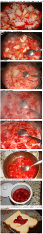 草莓酱DIY #甜品#