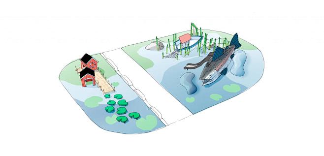 Salmon and the Fishi...