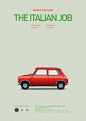 【极简海报】一部电影一辆车 | 我们爱贴图小组 | 果壳网 科技有意思