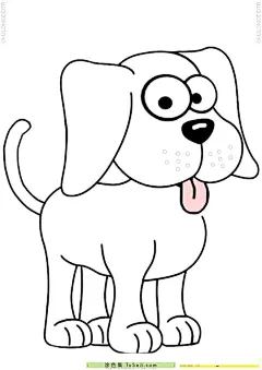 12张爱吐舌头的可爱小狗子儿童涂色简笔画免费下载！ | 涂色集，涂色画打印大图 : 小狗吐舌头的行为通常与以下几个原因有关：调节体温：狗通过吐舌头喘气来散热。因为狗的汗腺不像人类那样遍布全身，它们主要通过喘气和脚垫来散热。当狗的体温升高时，它们会伸出舌头快速呼吸，这样可以帮助它们冷却下来。呼吸：有时候，狗吐舌头可能是因为它 12张爱吐舌头的可爱小狗子儿童涂色简笔画免费下载！