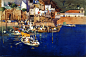 Arthur Melville- A Mediterranean Port | Flickr - Photo Sharing!