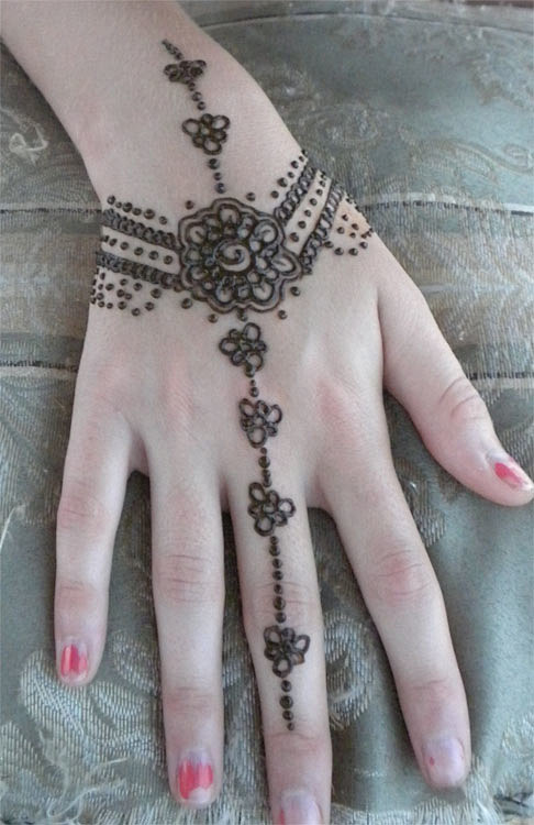 Henna Hand Jewelry b...