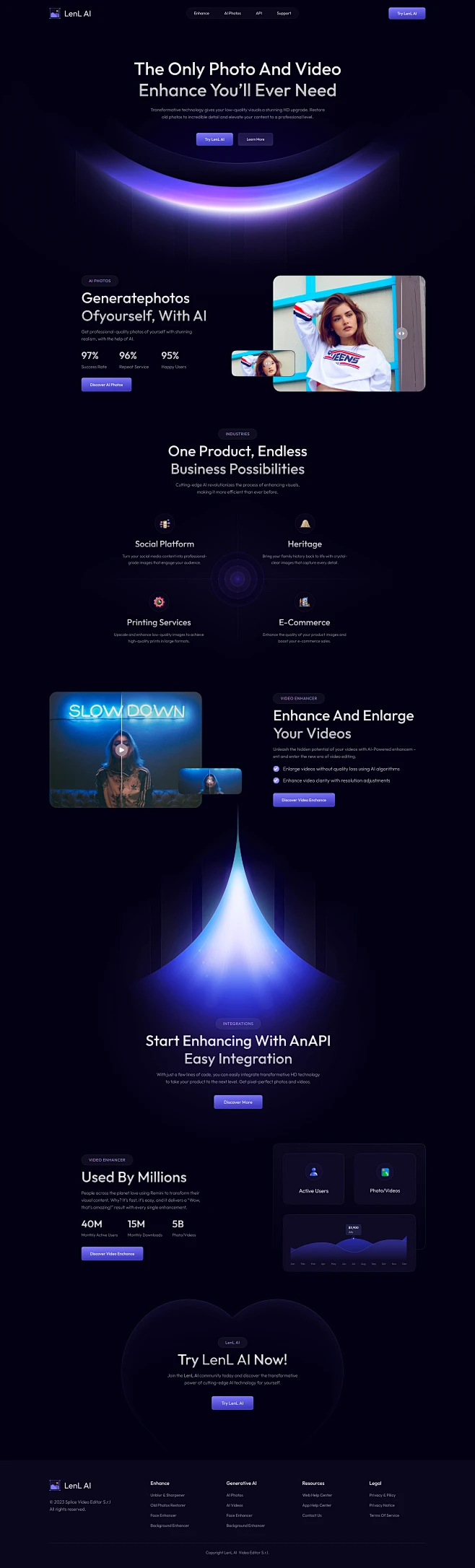 ai-landing-page-design-lenslogic