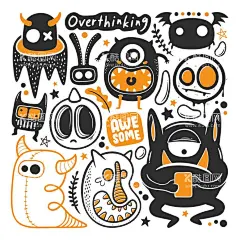 万圣节素材  - 源文件下载【酷图网】万圣节素材,万圣节鬼怪,矢量鬼怪,卡通鬼怪,手绘鬼怪,鬼怪插画,万圣节元素,万圣节物品,卡通万圣节,手绘万圣节