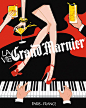 Grand Marnier酒商业插画欣赏