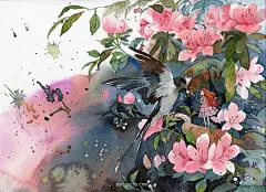 梦游兔 插画作品欣赏 童话 漫画 清新 日式漫画 投稿 原创漫画 原创插画 中国风 CG 
