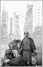 美国插画大师 Franklin Booth(July 8, 1874 – August 28, 1948)  经典的铜版插图 ​​​​