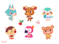 Image of AC Villager Sticker Sheet 4