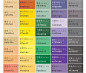 日本古代传统色谱，附带色值，当你对色彩无从下手的时候，可以参考参考