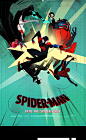 Into the Spider verse Work, Casper Konefal  Just some marketing Poster