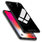 iPhoneX手机壳玻璃苹果X新款iPoneX全包防摔8X女款iPhone X情侣10-tmall.com天猫