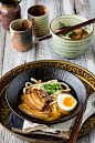 Udon with Stewed Pork Belly