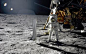镜头眩光　阿波罗登月照片有明显的眩光