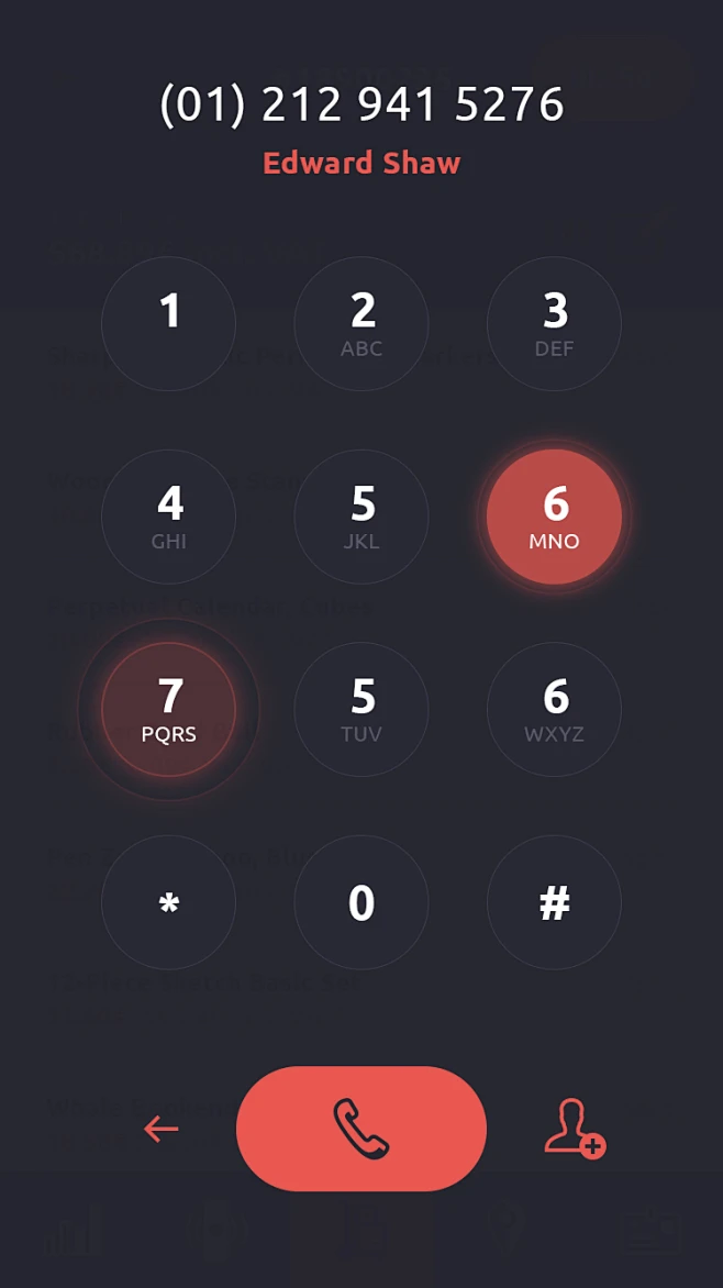 Keypad-花瓣网