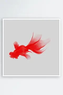 金鱼鲤鱼插图中国风水墨画手绘艺术小鱼设计-众图网