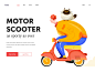 Motor scooter