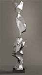 Smoke 1221. 2012. Stainless steel. Jon Krawczyk