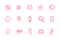 Candy Icons : A set of 15 sugar—coated icons, specially crafted for an online LGBT community portal called Sticky. Each of the icons represent a rank which users can obtain as they level up through various activities performed on the site.