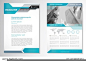 Vector Brochure Flyer design Layout template, size A4, Front page and back page, infographics. Easy to use and edit.