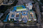 图3-校园鸟瞰-shenzhen-pingshan-keyuan-experiment-school-by-cmad-architects