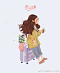 少女插画师-Senny-森妮的照片 - 微相册