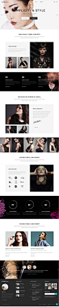 Website Design inspiration - Hair Salons