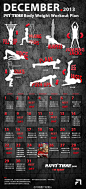 Fittime body weight workout plan