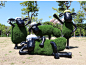 户外公园林景观玻璃钢绿植动物肖恩羊雕塑庭院小区广商场草坪摆件-淘宝网