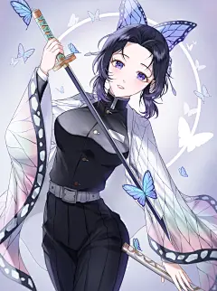 【鬼灭之刃】进来三连！蝴蝶忍100张高质量美图、壁纸、风景图合集#135（收藏向） - 哔哩哔哩