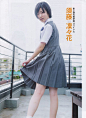 【扫图】ENTAME(月刊エンタメ) 2015年 12月号-School Girl Again_须藤凛凛花吧_百度贴吧