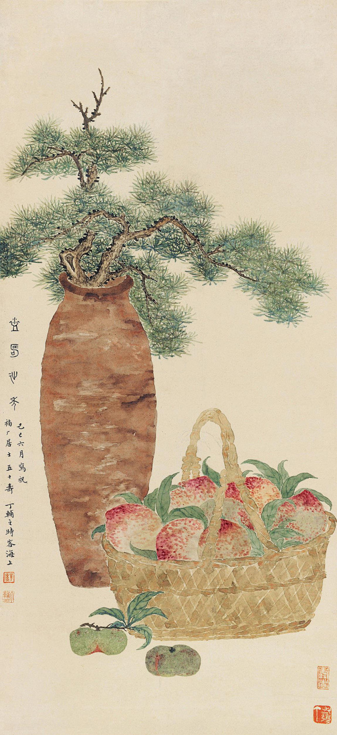 丁辅之国画作品