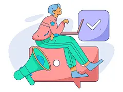 运营插画 | 图源免费EPS文件 |商业人物平面向量概念操作手绘插图