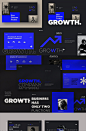 【PPT-287】Growth欧美创意大气简洁设计品牌策划提案方案PPT模板-淘宝网