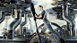 Welcome to the Factory styleframes : styleframes and concepts for Jean Paul Gaultier Welcome to the Factory commercial