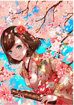 人物插画—和风 - 堆糖，美图壁纸兴趣社区