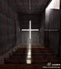 光之教堂，是日本最着名的建筑之一。它是日本建筑大师安藤忠雄的成名代表作，因其在教堂一面墙上开了一个十字形的洞而营造了特殊的光影效果，使信徒们产生接近上帝的错觉而名垂青史。它获得了由罗马教皇颁发的二十世纪最佳教堂奖。