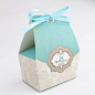 Tiffany blue 蒂芙尼蓝色结婚用品 结婚糖盒 欧式喜糖盒 喜糖袋