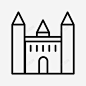 城堡宫廷国王图标 UI图标 设计图片 免费下载 页面网页 平面电商 创意素材