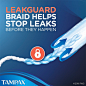 Leakguard Braid Helps Stop Leaks
