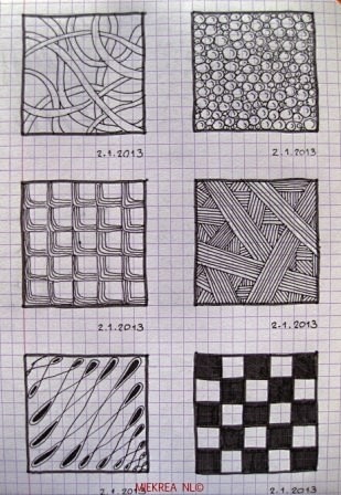 24 Patterns drawn by...