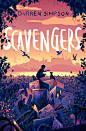 Scavengers - Cover Artwork : Illustrated Book Cover