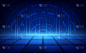 Abstract futuristic digital technology background.