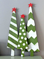 圣诞树，木板，diy