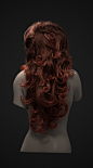 Xgen Hair, 00100000 . : Xgen grooming for my new character I am working on.