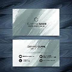 大气企业名片模板设计