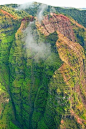 Canyon in Kauai, Hawaii